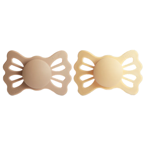 Frigg - Butterfly (anatomisch) silicone - Pale daffodil / silky satin  (T2)