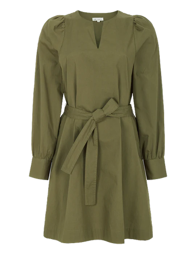 Esmé Studios - Anine LS Dress - Dark Olive