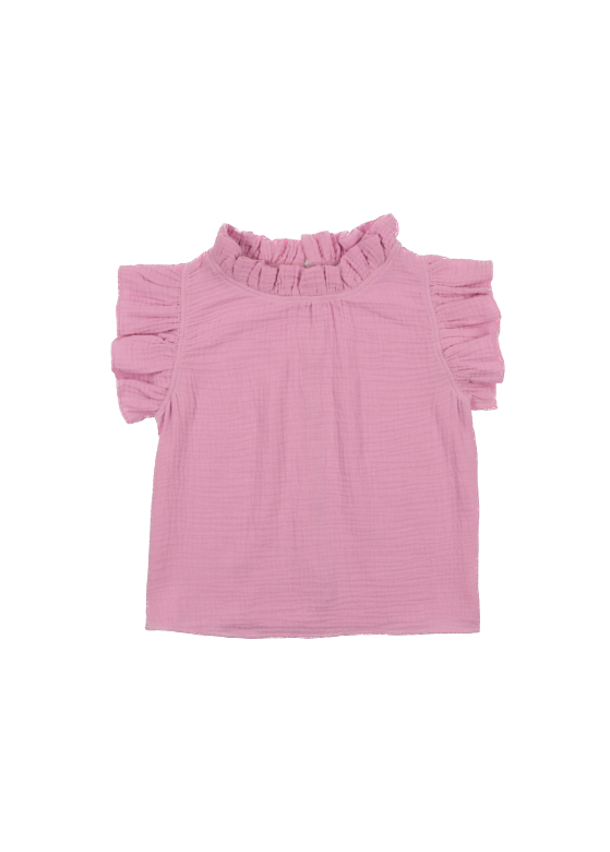 The new society -  Coachella Blouse - Iris lilac