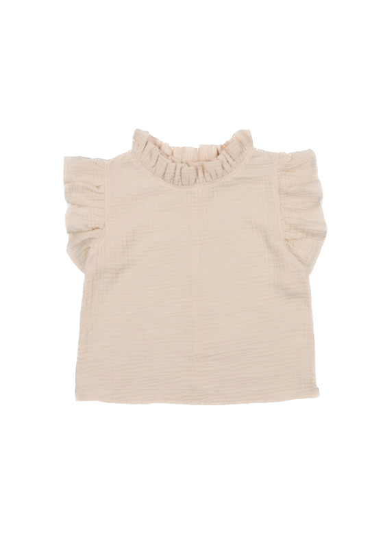 The new society -  Coachella Blouse - Natural 
