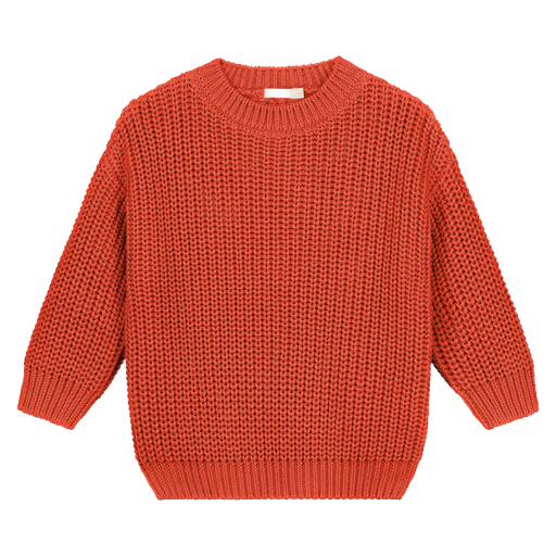 Yuki - Chunky knitted sweater - Mandarin