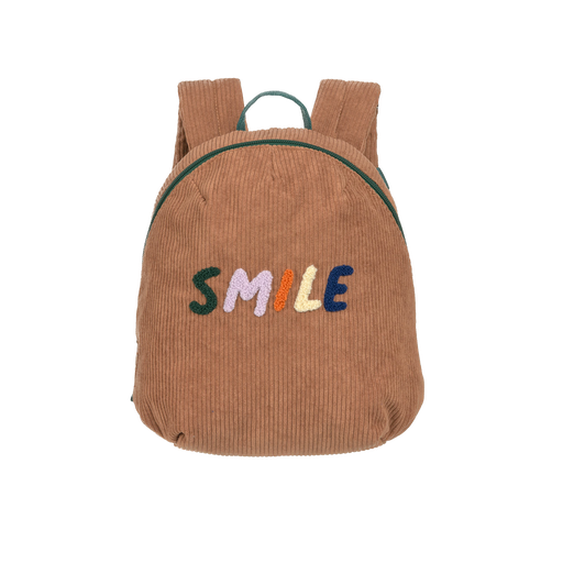 LÄSSIG - Tiny Backpack Cord - Little Gang - Smile Caramel