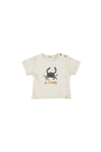 My Little Cozmo - Maxim280-4-
Slub print baby T-shirt crabe