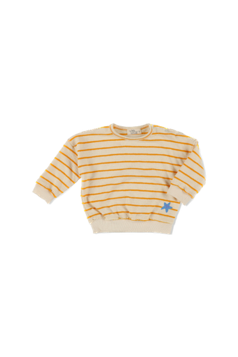 My Little Cozmo - Thiago266-4 -
Organic crepe stripe baby sweatshirt - Oil