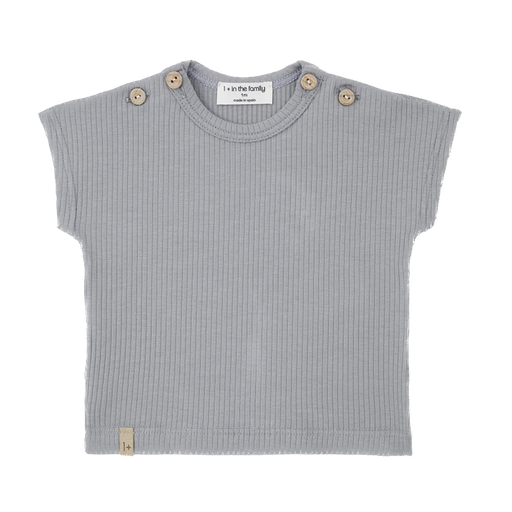 1+ In the family - Miles short sleeve t-shirt - Smoky