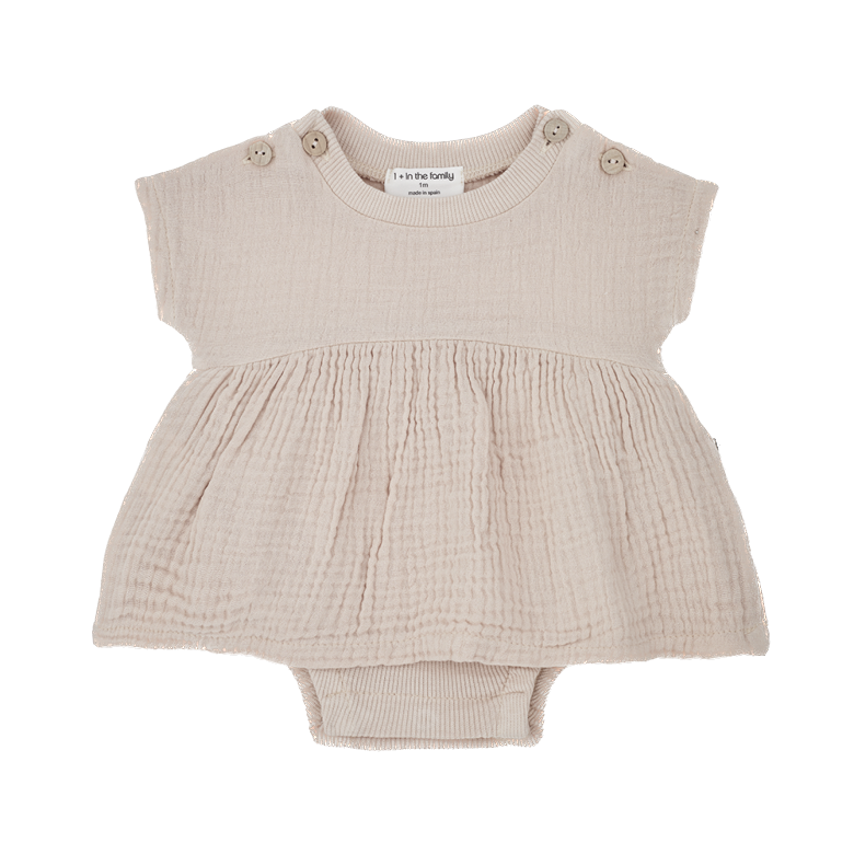 1+ In the family - Candela body dress - Nude 