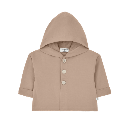 1+ In the family - Paolo hood jacket - Clay