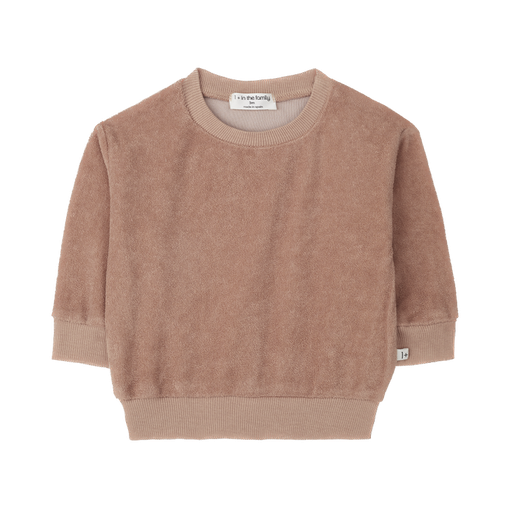 1+ In the family - Stefano sweatshirt - Apricot 