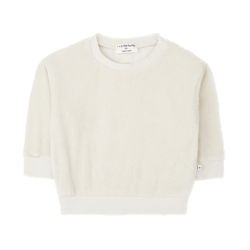 1+ In the family - Stefano sweatshirt - Ivory
