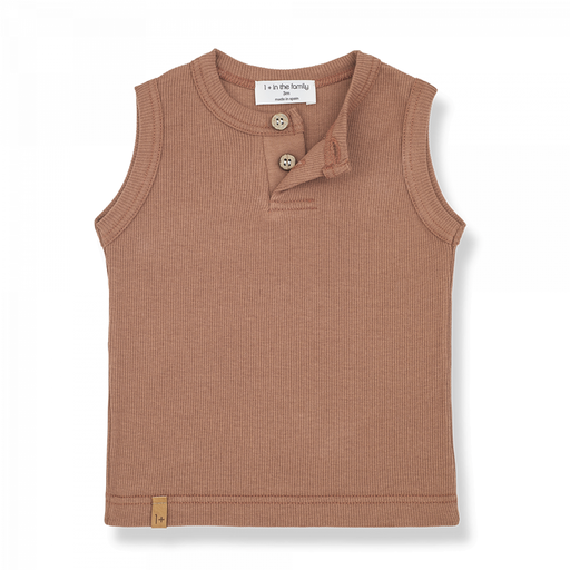 1+ In the family - Giovani tank top - Apricot