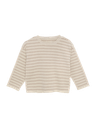 HUTTEliHUT - Pullover Knit Stripe  - Peyote Beige
