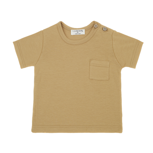 1+ In the family - Leon short sleeve t-shirt - Havana