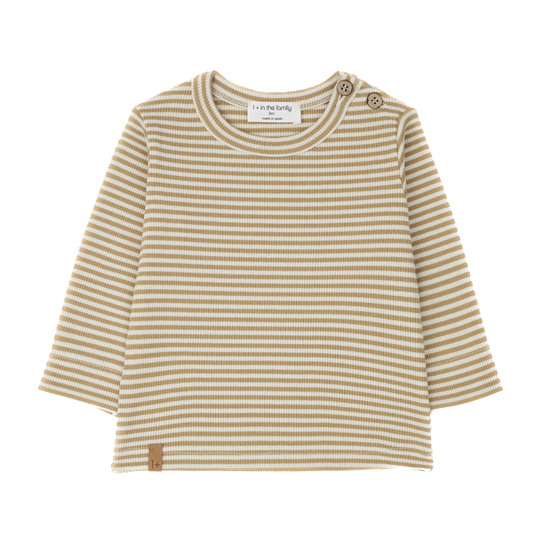 1+ In the family - Pablo long sleeve t-shirt - Havana