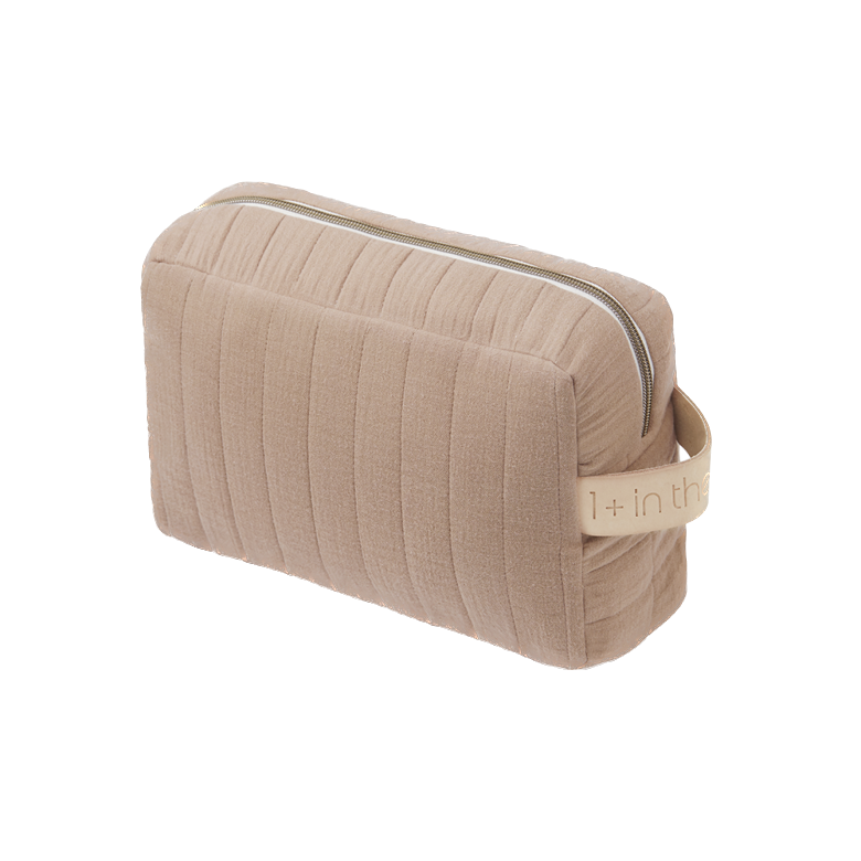 1+ In the family - Toiletry bag - Clay 