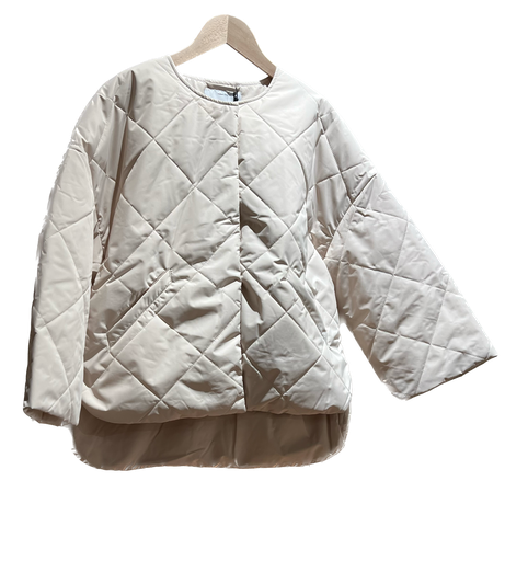 Embassy of Bricks and Logs - Monza puffer jacket - Pale sand