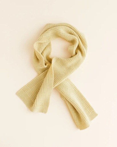 Hvid - Scarf Gustave - Light Yellow