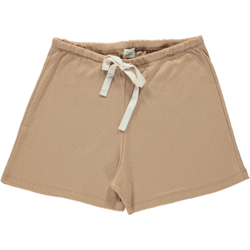 Hortensia openwork short - Indian tan