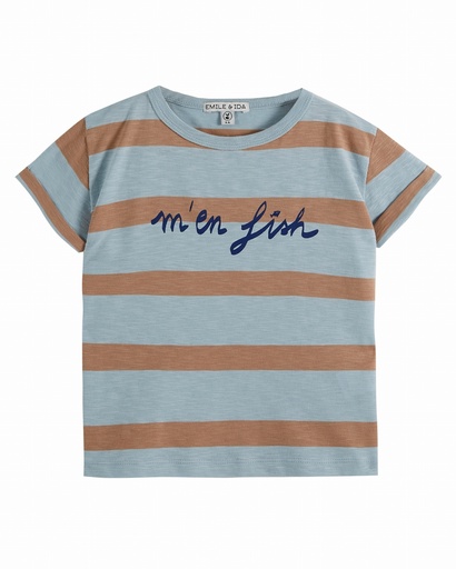 Emile et Ida - Baby t-shirt - m'en fish