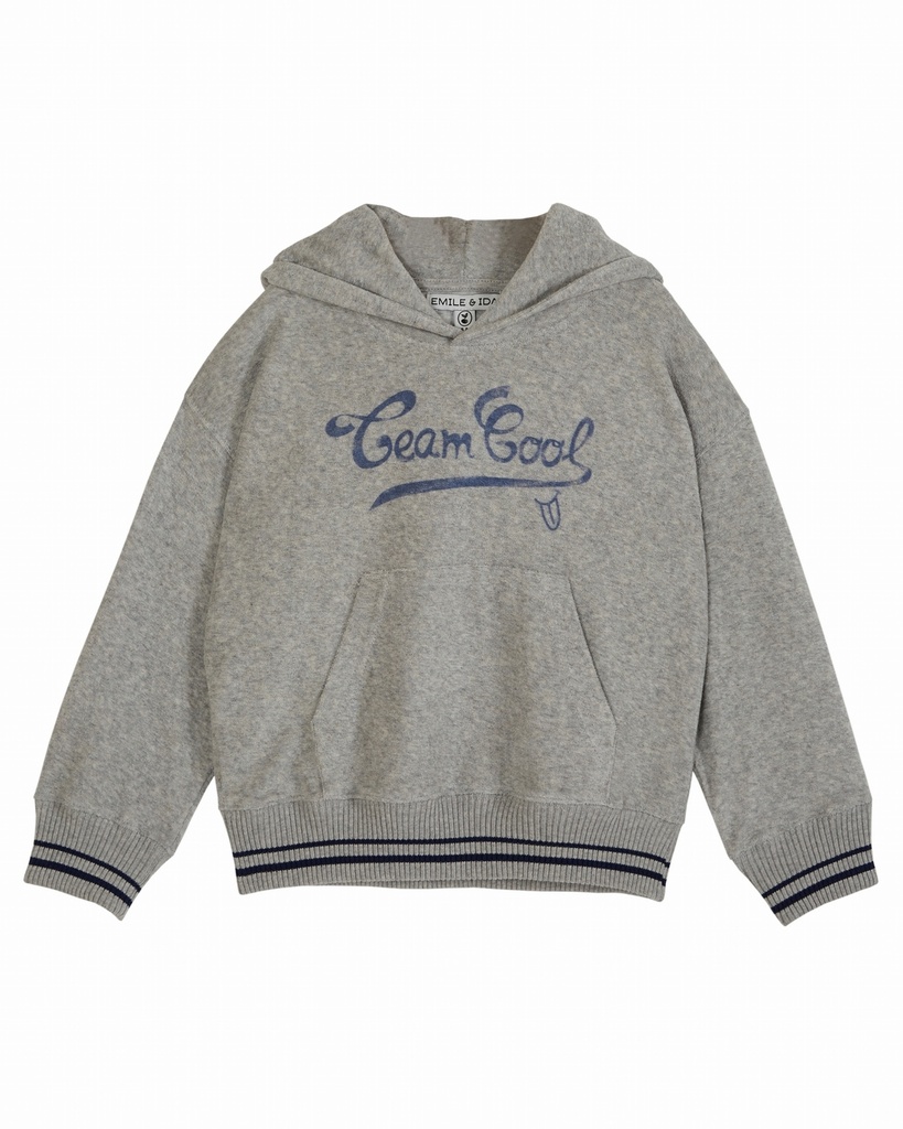 Emile et Ida - Kids sweater - Gris chine