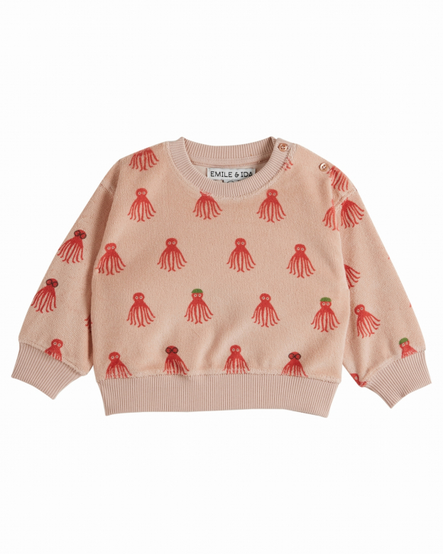 Emile et Ida - Baby Sweater - Octopus