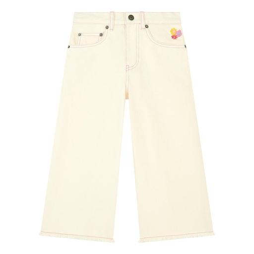 Hundred Pieces - Flared denim West - Lychee     