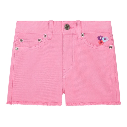 Hundred Pieces - Denim short Yet - Candy pink 
