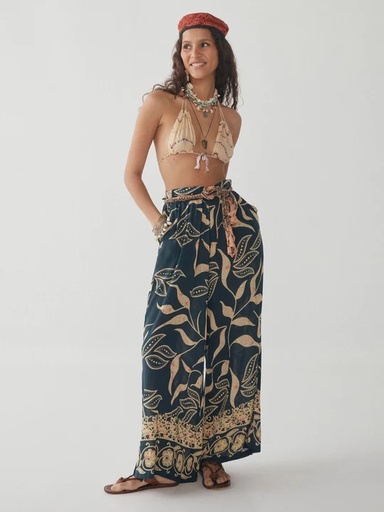 Maison Hotel - Tess Pant - Angaga Blue