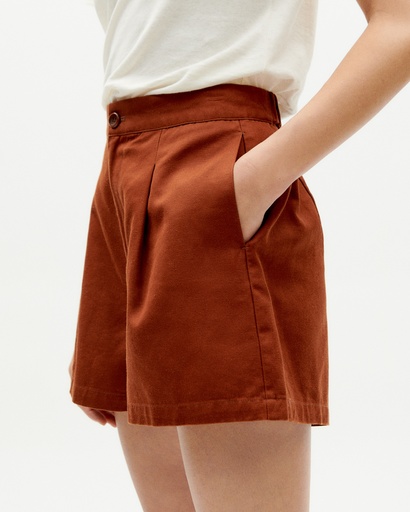 Thinking MU - Toasted hemp narciso shorts