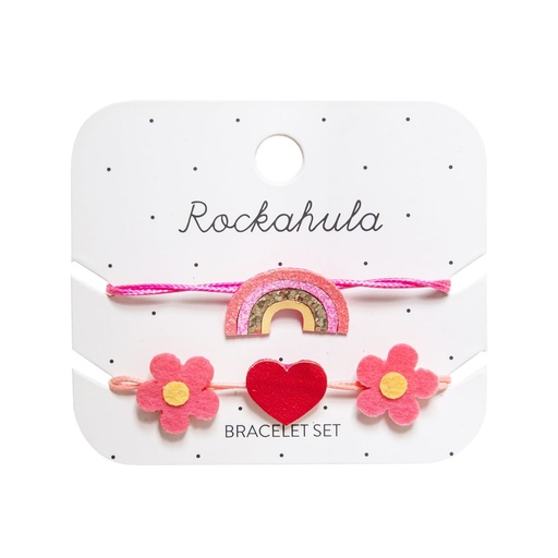 Rockahula - Cheerful rainbow bracelet set