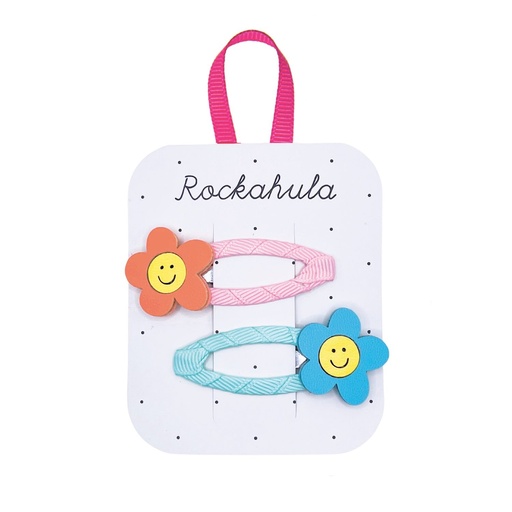 Rockahula - Happy flower clips