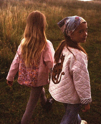 Sissel Edelbo - Vega MINI jacket (Cherry blossom)