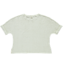 Poudre organic - T-shirt marjolaine éponge - Almond milk