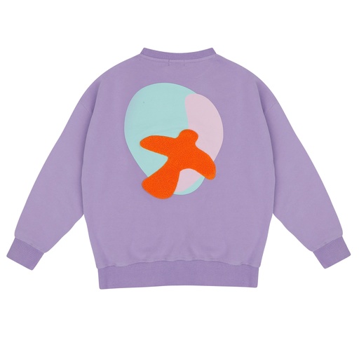 Jenest - Dream bird sweater in mauve purple