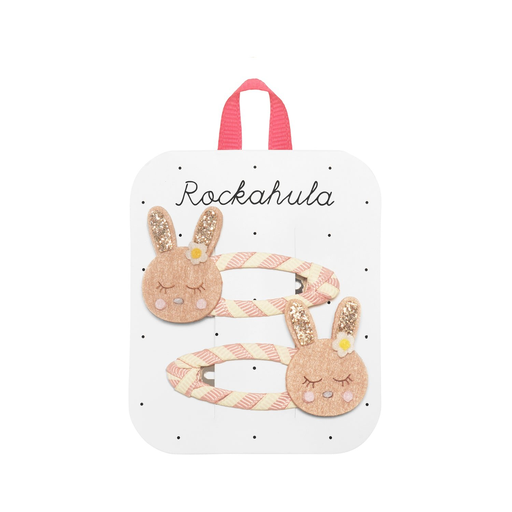 Rockahula - Stripy bunny Clips