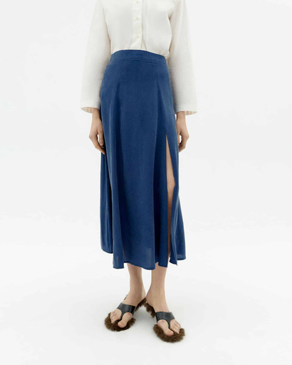Thinking MU - Cobalt Tora skirt