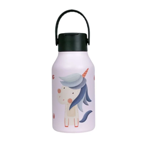 Runbott thermische drinkfles MII (350ml - Eenhoorn)