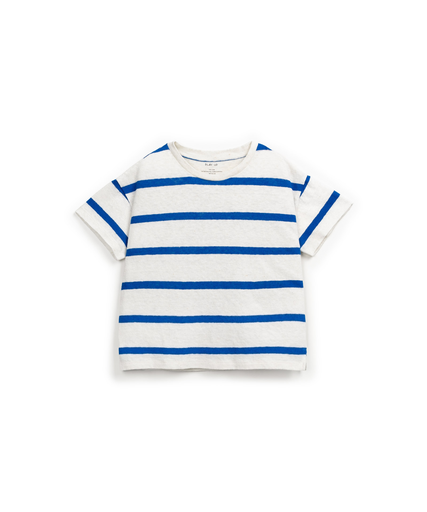 Play Up - Striped jersey T-shirt K 3AQ11052