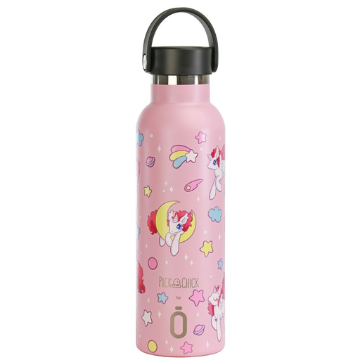 Runbott thermische drinkfles (600ml - Pick chick)