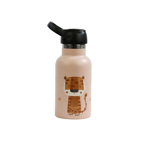 Runbott thermische drinkfles (350ml - Tijger) 