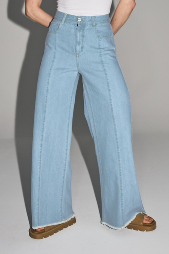 Imprevu - Swiggy denim palazzo (blauw)