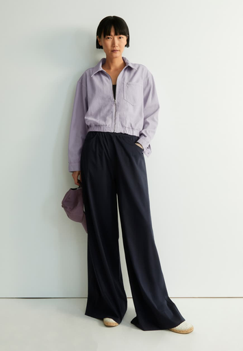 ArmedAngels - Caarsta denim vest (lilac)