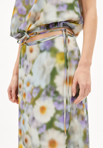 ArmedAngels - Graatia green garden rok
