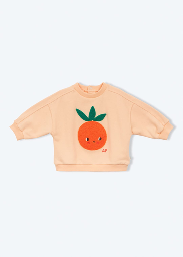 Arsène et les pipelettes - Baby sweater clémentine