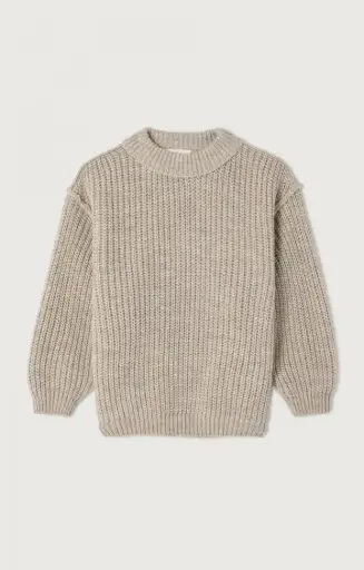 American Vintage - Crashway trui in Brume Chine