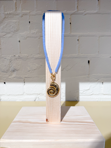 [202506] Kimchi - Ketting schelp lichtblauw