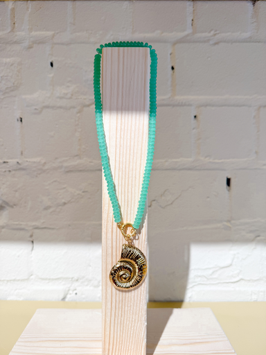 [202507] Kimchi - Ketting schelp lichtgroen