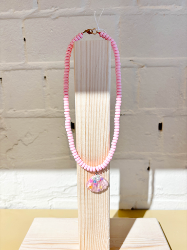 [202518] Kimchi - Ketting roze schelp