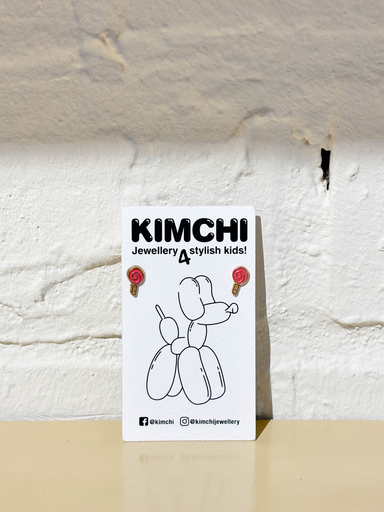 Kimchi - Oorbellen stekertje lolly