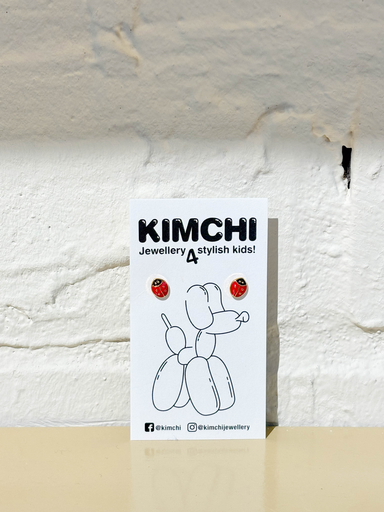 Kimchi - Oorringen stekertje lieveheersbeestje