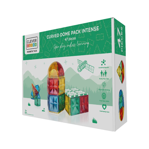 Cleverclixx - Curved dome pack Intense (47 stuks)
